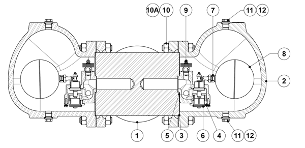 Конструкция сдвоенного конденсатоотводчика